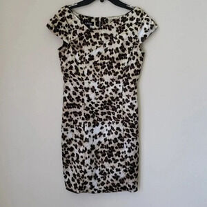 A. Byer animal print dress